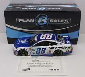 Alex Bowman Autographed 2018 Nationwide Patriotic 1:24 Nascar Diecast Alex Bowman Nascar Diecast,2018 Nascar Diecast,1:24 Scale Diecast,pre order diecast, 2018 Hendricks