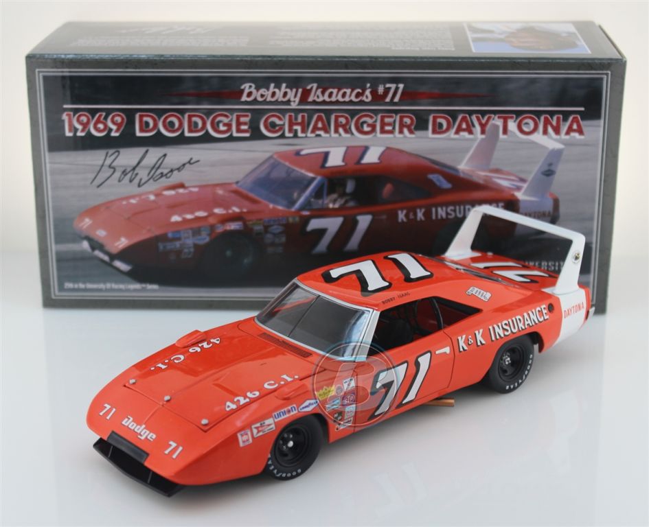 Bobby Isaac #71 K&K Insurance 1969 Dodge Daytona 1:24 University of ...