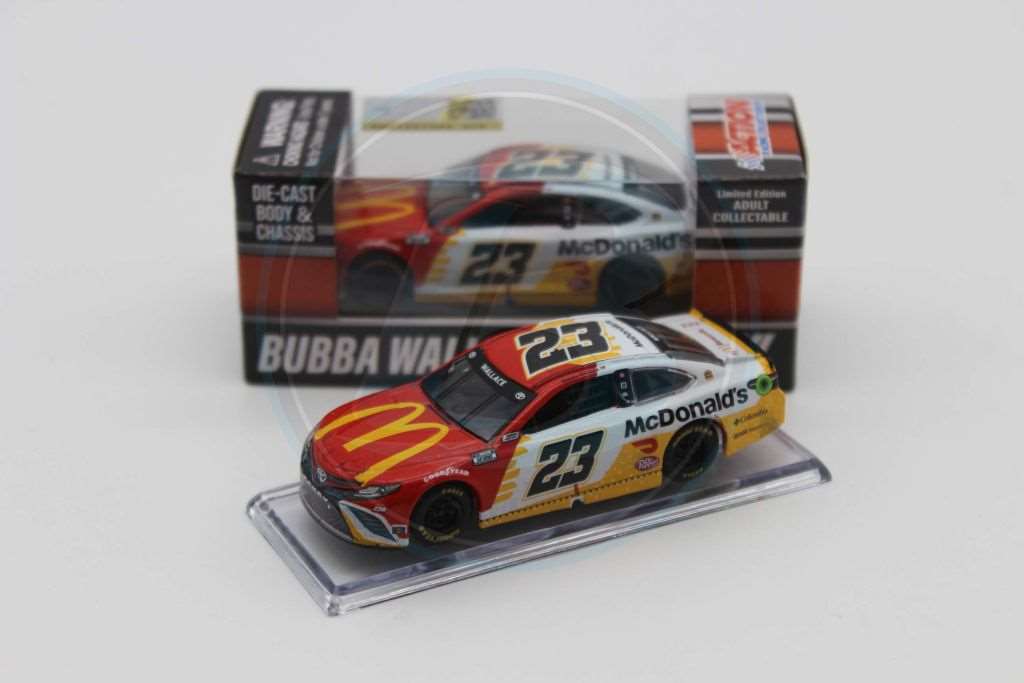 Bubba Wallace 2021 McDonald's Talladega Win 1:64 Nascar Diecast Chassis