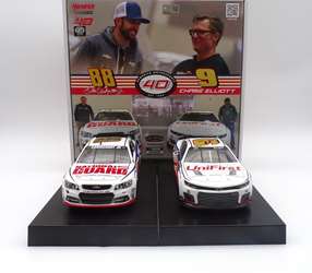 Chase Elliott / Dale Jr Throwback 1:24 Elite Nascar Diecast 2-pack Chase Elliott, Dale Jr, Nascar Diecast, 2024 Nascar Diecast, 1:24 Scale Diecast, Throwback, 2 pack, Elite