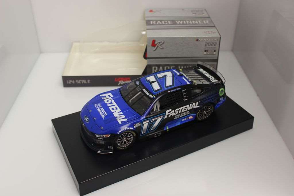 Chris Buescher 2022 Fastenal Bristol 9/17 Race Win 1:24 Nascar Diecast ...