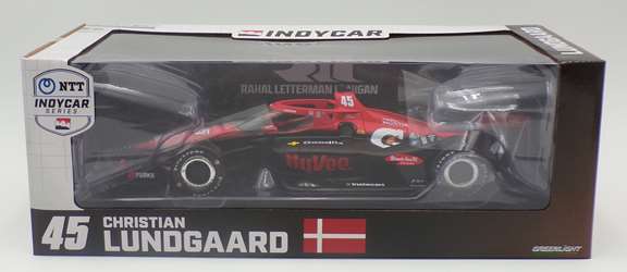 Christian Lundgaard #45 2024 Christian Lundgaard / Rahal Letterman Lanigan Racing -NTT IndyCar Series 1:18 Scale IndyCar Diecast (Road Course Configuration) Christian Lundgaard, 2024,1:18, diecast, greenlight, indy