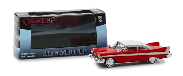 Christine (1983) 1:43 1958 Plymouth Fury Christine, Movie Diecast, 1:24 Scale