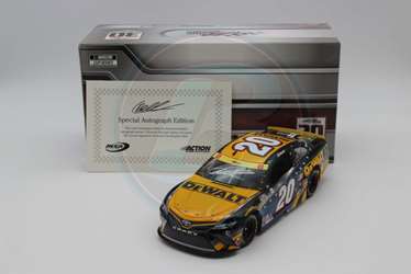 Christopher Bell Autographed 2021 DeWalt Salutes First Responders 1:24 Nascar Diecast Christopher Bell, Nascar Diecast, 2021 Nascar Diecast, 1:24 Scale Diecast