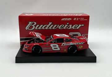 Dale Earnhardt Jr 2024 Budweiser 1:24 Late Model Stock Car Diecast Dale Earnhardt Jr, Nascar Diecast, 2024 Nascar Diecast, 1:24 Scale Diecast, Late Model Diecast