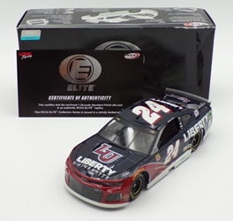 ** Damaged See Pictures ** William Byron 2019 Liberty University 1:24 Elite Nascar Diecast ** Damaged See Pictures ** William Byron 2019 Liberty University 1:24 Elite Nascar Diecast