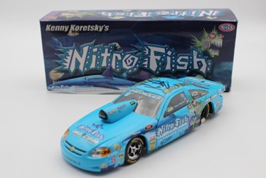**Damaged See Pictures** Kenny Koretsky Autographed Nitro Fish 1:24 Racing Champions NHRA Pro Stock **Damaged See Pictures** Kenny Koretsky Autographed Nitro Fish 1:24 Racing Champions NHRA Pro Stock