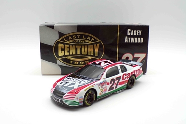 **Damages See Pictures** Casey Atwood 1999 Castrol GTX / Last Lap of the Century 1:24 Nascar Diecast **Damages See Pictures** Casey Atwood 1999 Castrol GTX / Last Lap of the Century 1:24 Nascar Diecast