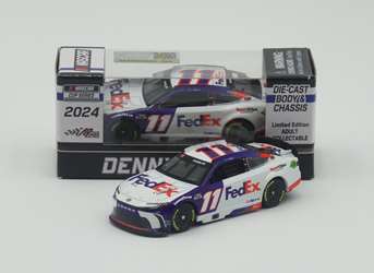 Denny Hamlin 2024 Fedex 1:64 Nascar Diecast Chassis Denny Hamlin, Nascar Diecast, 2024 Nascar Diecast, 1:64 Scale Diecast Chassis