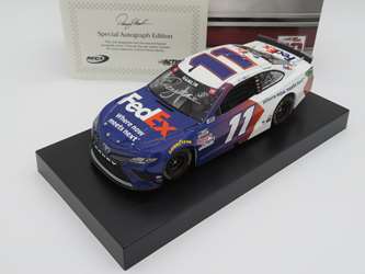 Denny Hamlin Autographed 2021 FedEx “Where now meets next” 1:24 Denny Hamlin, Nascar Diecast,2021 Nascar Diecast,1:24 Scale Diecast,pre order diecast