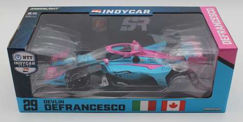 Devlin DeFrancesco #29 2023 TBD / Andretti Steinbrenner Autosport - NTT IndyCar Series 1:18 Scale IndyCar Diecast Devlin DeFrancesco, 2023,1:18, diecast, greenlight, indy