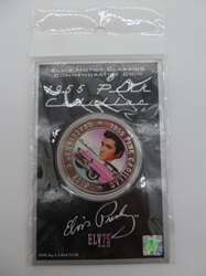 Elvis Presleys 1955 Pink Cadillac Gracelnd Mint 75th Birthday 2010 Edition Commemorative Coin Elvis Presleys 1955 Pink Cadillac Gracelnd Mint 75th Birthday 2010 Edition Commemorative Coin