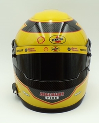 Joey Logano 2024 Shell Pennzoil Full Size Replica Helmet Joey Logano , Helmet, NASCAR, BrandArt, Full Size Helmet, Replica Helmet, 2024