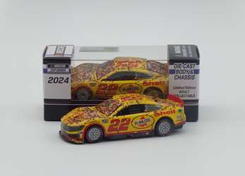 Joey Logano 2024 Shell-Pennzoil North Wilkesboro 5/19 Race Win 1:64 Nascar Diecast Chassis Joey Logano, Nascar Diecast, 2024 Nascar Diecast, 1:64 Scale Diecast, Diecast Chassis