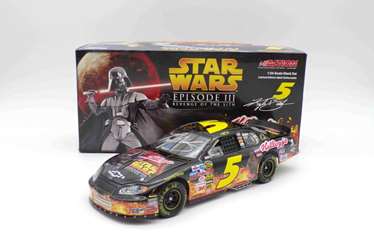 Kyle Busch Autographed 2005 Kelloggs / Star Wars III 1:24 Nascar Diecast Kyle Busch Autographed 2005 Kelloggs / Star Wars III 1:24 Nascar Diecast 