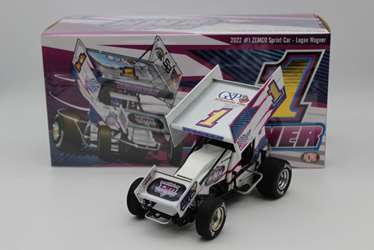 Logan Wagner 2022 Zemco #1 1:18 Sprint Car Diecast Logan Wagner, sprint diecast, diecast collectibles, dirt racing, sprint car, diecast cars, die-cast, racing collectibles, nascar die cast, lionel nascar, lionel diecast, action diecast, university of racing diecast, nhra diecast, nhra die cast, racing collectibles, historical diecast, nascar hat, nascar jacket, nascar shirt