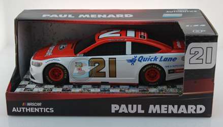 Paul Menard 2018 Motorcraft 1:24 Nascar Authentics Paul Menard, Nascar Authentics, NASCAR Diecast