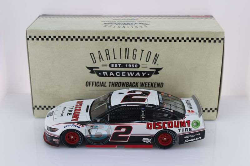 Brad Keselowski 2020 Discount Tire Darlington Throwback 1:24 Nascar Diecast