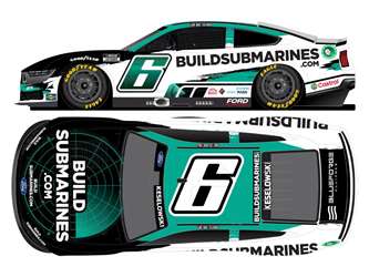 *Preorder* Brad Keselowski 2025 Buildsubmarines.com 1:24 Nascar Diecast - FOIL NUMBER DIECAST  Brad Keselowski , Nascar Diecast, 2025 Nascar Diecast, 1:24 Scale Diecast