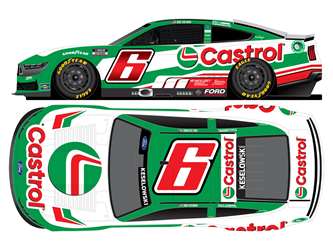 *Preorder* Brad Keselowski 2025 Castrol 1:24 Elite Nascar Diecast - FOIL NUMBER DIECAST Brad Keselowski, Nascar Diecast, 2025 Nascar Diecast, 1:24 Scale Diecast, pre order diecast, Elite