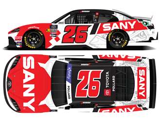 *Preorder* Bubba Pollard 2024 Sany 1:24 Nascar Diecast - Xfinity Series  Bubba Pollard, Nascar Diecast, 2024 Nascar Diecast, 1:24 Scale Diecast