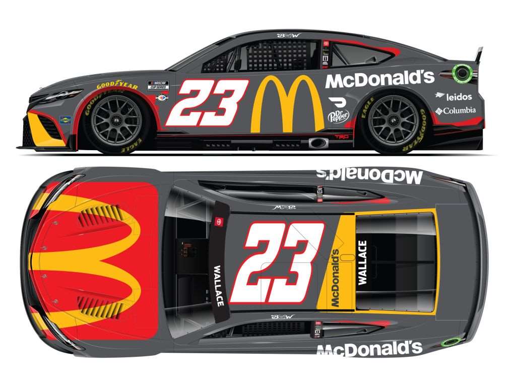 Bubba Wallace 2023 McDonald's 1:64 Nascar Diecast