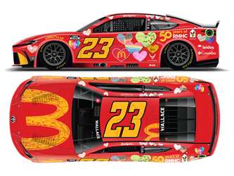 *Preorder* Bubba Wallace 2024 McDonalds Gift To RMHC 1:24 Elite Nascar Diecast Bubba Wallace, Nascar Diecast, 2024 Nascar Diecast, 1:24 Scale Diecast, pre order diecast, Elite