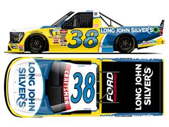 *Preorder* Chandler Smith 2025 Long John Silvers 1:64 Nascar Diecast - FOIL NUMBER - Truck Series Chandler Smith, Nascar Diecast, 2025 Nascar Diecast, 1:64 Scale Diecast