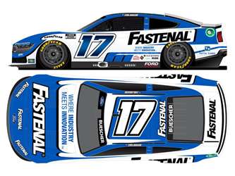 *Preorder* Chris Buescher 2025 Fastenal 1:64 Nascar Diecast - FOIL NUMBER DIECAST Chris Buescher, Nascar Diecast, 2025 Nascar Diecast, 1:64 Scale Diecast,