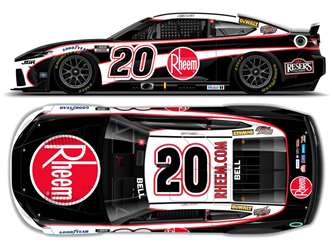 *Preorder* Christopher Bell 2025 Rheem 1:24 Nascar Diecast  Christopher Bell, Nascar Diecast, 2024 Nascar Diecast, 1:24 Scale Diecast