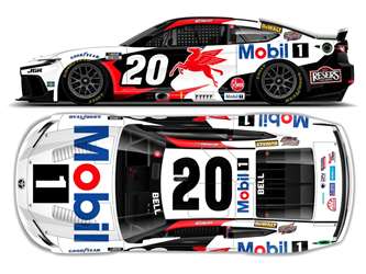 *Preorder* Christopher Bell  2025 Mobil 1 1:24 Elite Nascar Diecast Christopher Bell, Nascar Diecast, 2025 Nascar Diecast, 1:24 Scale Diecast, pre order diecast, Elite