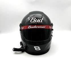 *Preorder* Dale Earnhardt Jr 2024 Budweiser Late Model Full Size Replica Helmet Dale Earnhardt Jr, Helmet, NASCAR, BrandArt, Full Size Helmet, Replica Helmet