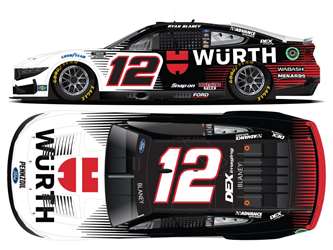 *Preorder* Ryan Blaney 2025 Wurth 1:24 Nascar Diecast  Ryan Blaney, Nascar Diecast, 2025 Nascar Diecast, 1:24 Scale Diecast