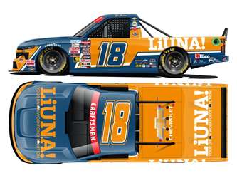 *Preorder* Tyler Ankrum 2025 Liuna! Truck Series 1:24 Nascar Diecast - Truck Series Tyler Ankrum, Nascar Diecast, 2025 Nascar Diecast, 1:24 Scale Diecast