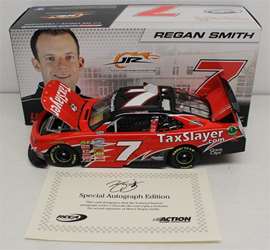 Regan Smith Autographed 2013 TaxSlayer 1:24 Nascar Diecast Regan Smith nascar diecast, diecast collectibles, nascar collectibles, nascar apparel, diecast cars, die-cast, racing collectibles, nascar die cast, lionel nascar, lionel diecast, action diecast, university of racing diecast, nhra diecast, nhra die cast, racing collectibles, historical diecast, nascar hat, nascar jacket, nascar shirt