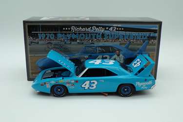 Richard Petty 1970 #43 Superbird 1:24 University of Racing Nascar Diecast nascar diecast, diecast collectibles, nascar collectibles, nascar apparel, diecast cars, die-cast, racing collectibles, nascar die cast, lionel nascar, lionel diecast, action diecast, university of racing diecast, nhra diecast, nhra die cast, racing collectibles, historical diecast, nascar hat, nascar jacket, nascar shirt,historical racing die cast