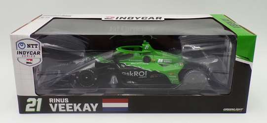 Rinus VeeKay / Ed Carpenter Racing #21 TBD  - NTT IndyCar Series 1:18 Scale IndyCar Diecast Rinus VeeKay, 2024,1:18, diecast, greenlight, indy