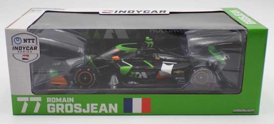 Romain Grosjean / Juncos Hollinger Racing #77 - NTT IndyCar Series 1:18 Scale IndyCar Diecast Romain Grosjean, 2024,1:18, diecast, greenlight, indy