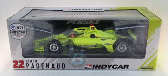 Simon Pagenaud / Team Penske #22 Menards 1:18 2021 NTT IndyCar Series Simon Pagenaud, 2021, 1:18, diecast, greenlight, indy